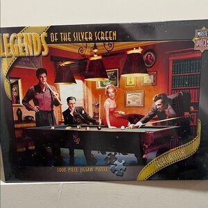 Legends of the Silver Screen Jigsaw Puzzle
